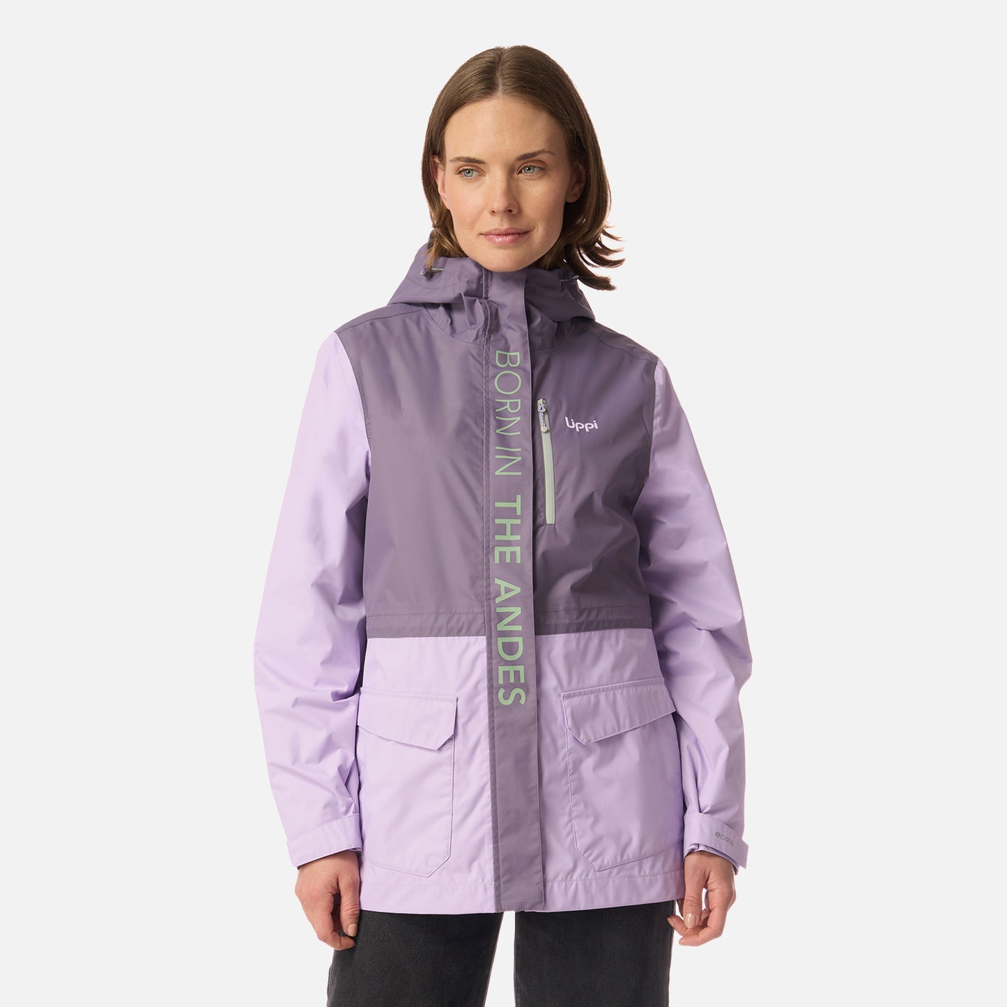 Chaqueta Mujer Streetwise B-Dry Hoody Jacket Violeta Lippi