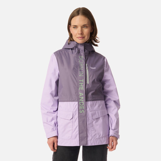 Chaqueta Mujer Streetwise B-Dry Hoody Jacket Violeta Lippi