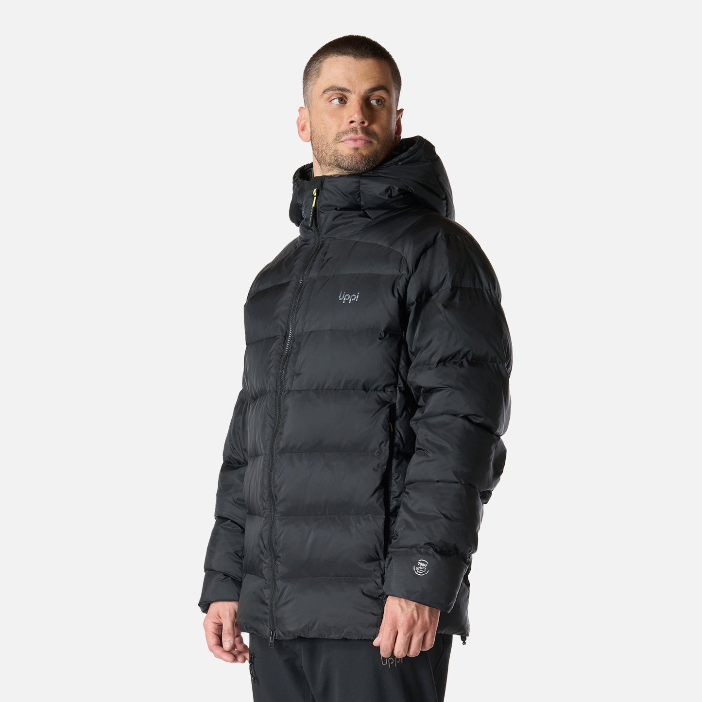 Chaqueta Hombre Rokko Down Hoody Jacket Negro Lippi