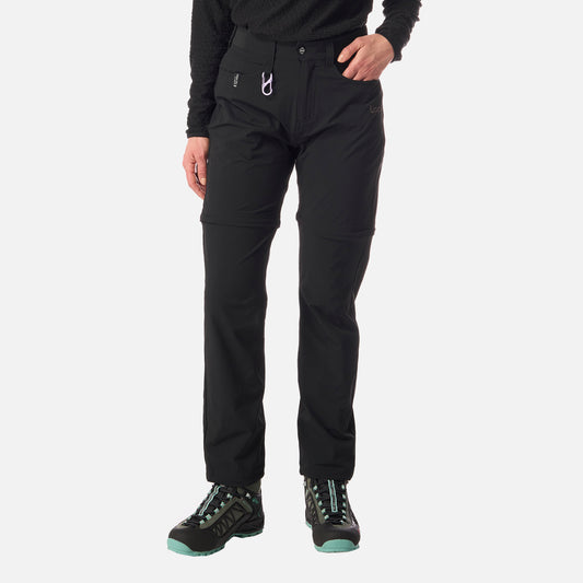 Pantalón Mujer Lennox Q-Dry Mix-2 Pants Negro Lippi
