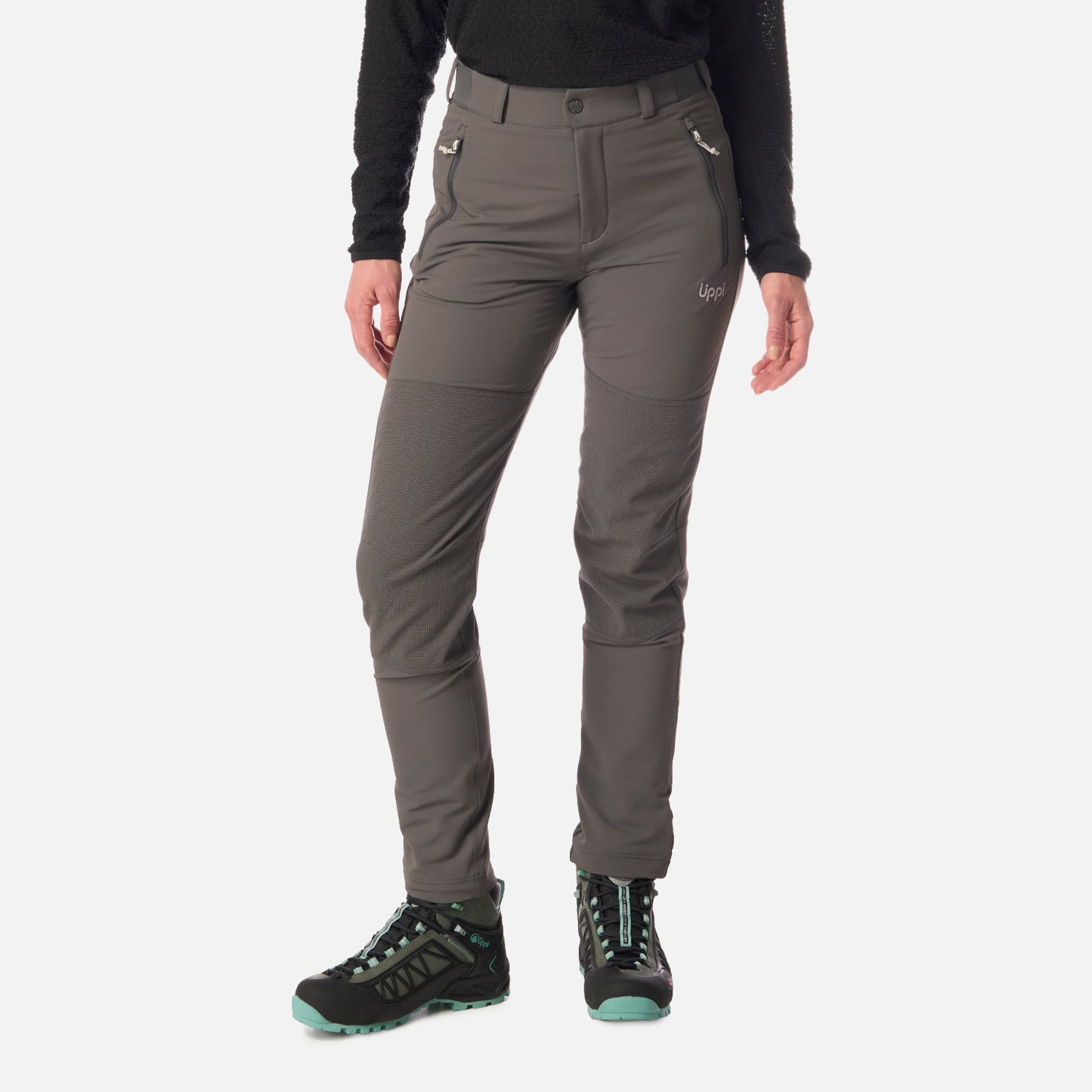 Pantalón Mujer Shelter Softshell Pants Gris Medio Lippi