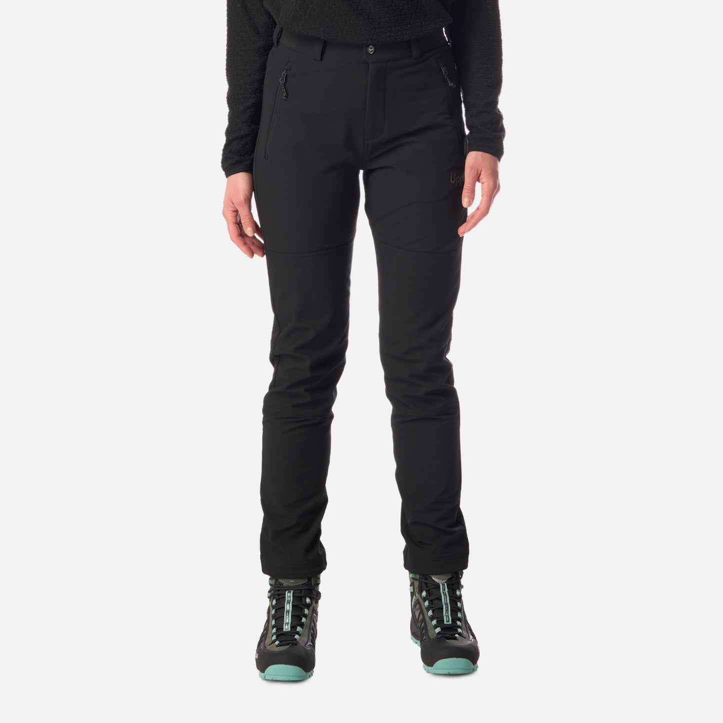Pantalón Mujer Shelter Softshell Pants Negro Lippi