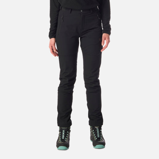 Pantalón Mujer Shelter Softshell Pants Negro Lippi