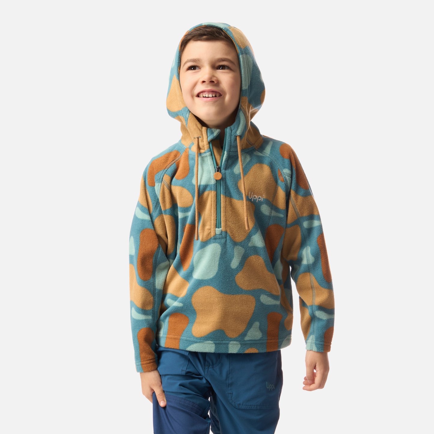 Polar Niño Cold Day Therm-Pro Hoody Jacket Print Petroleo Claro Lippi