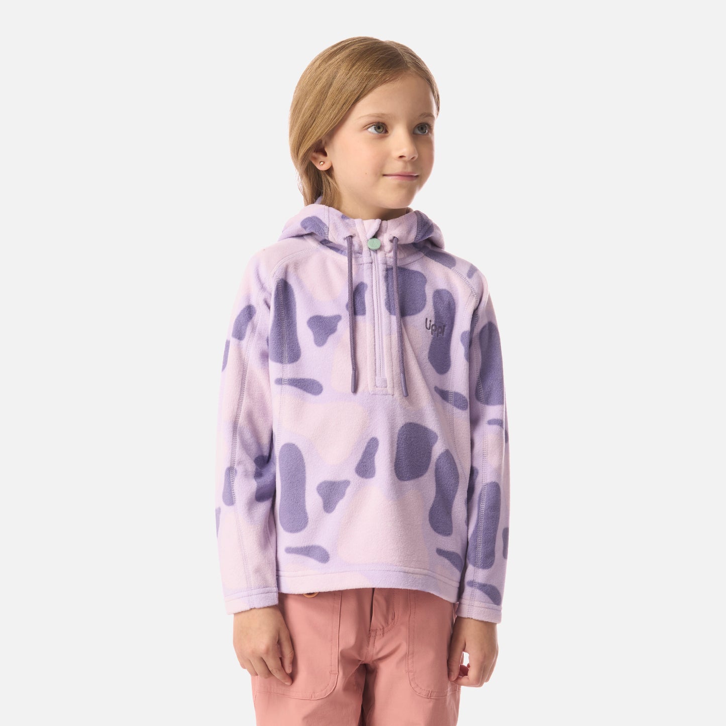 Polar Niña Cold Day Therm-Pro Hoody Jacket Print Lila Lippi
