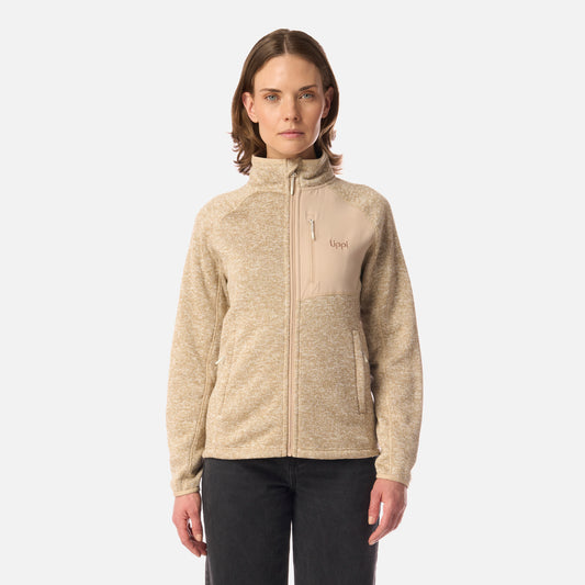 Polar Mujer Coronado Blend-Pro Jacket Beige Melange Lippi