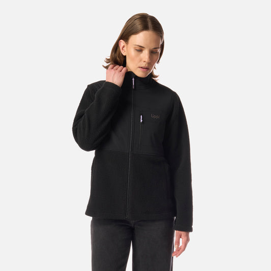 Polar Mujer Glaciar Sherpa-Pro Jacket Negro Lippi