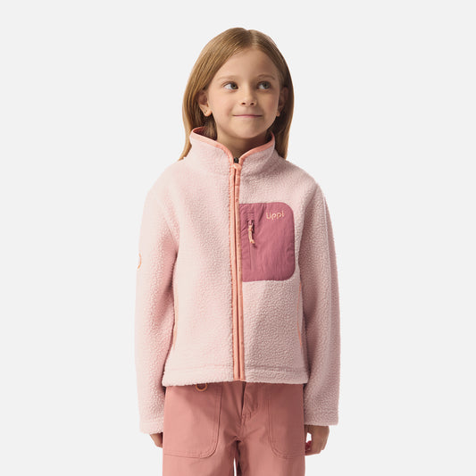 Polar Niña Glaciar Sherpa-Pro Jacket Rosa Claro Lippi