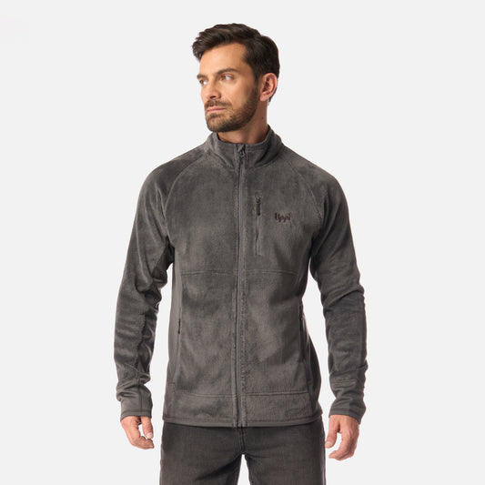Polar Hombre Numan Shaggy-Pro Jacket Gris Medio Lippi