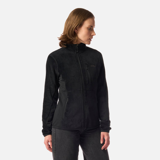 Polar Mujer Numan Shaggy-Pro Jacket Negro Lippi