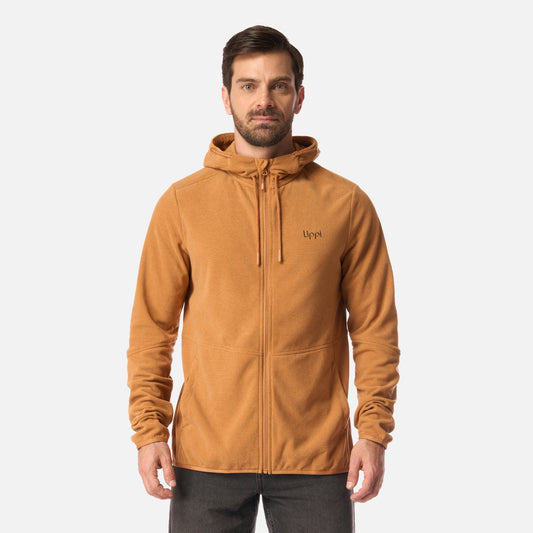 Polar Hombre Stripes Nano-F Full Zip Hoody Cafe Claro Lippi