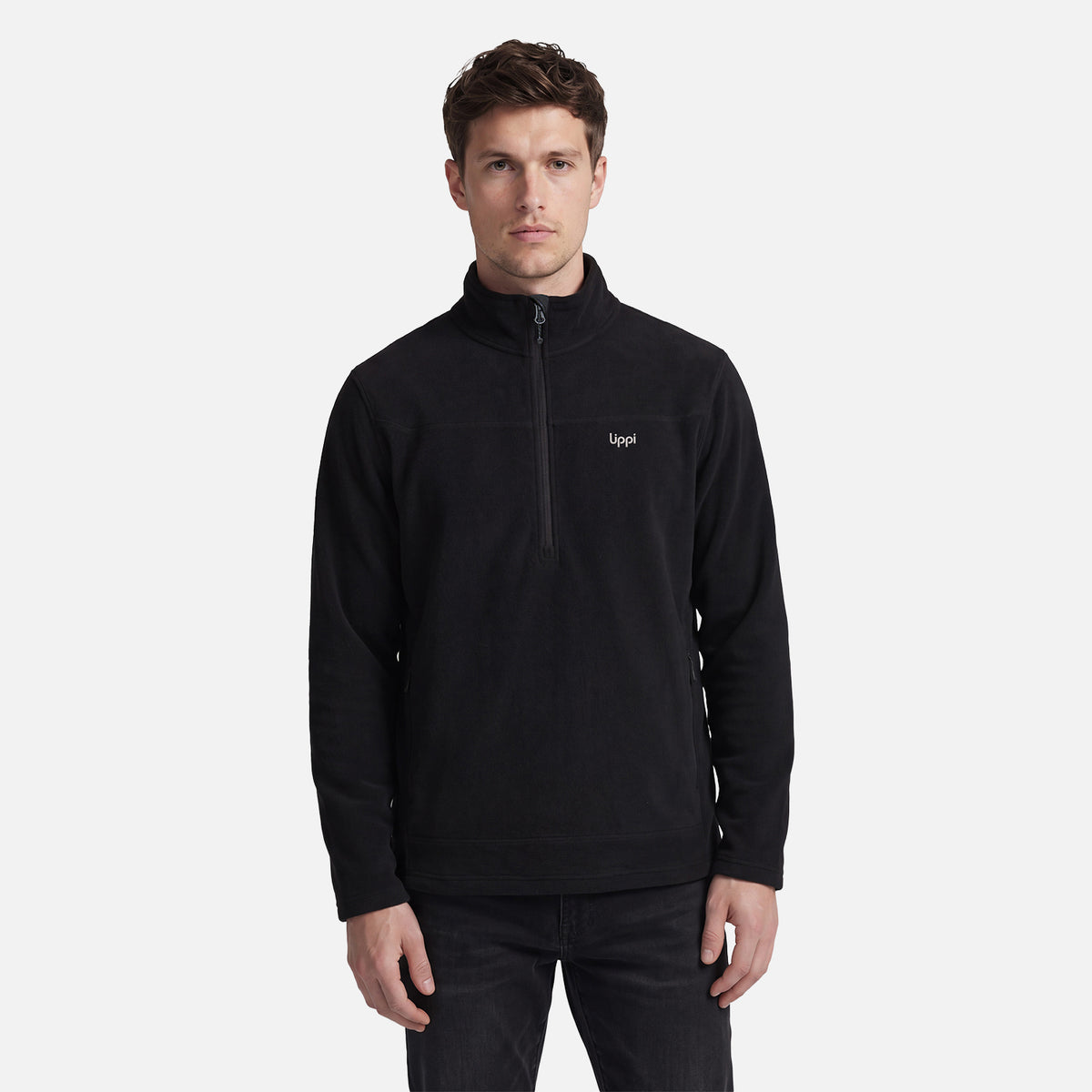 Polar Hombre Elemental Therm-Pro 1/4 Zip Negro Lippi