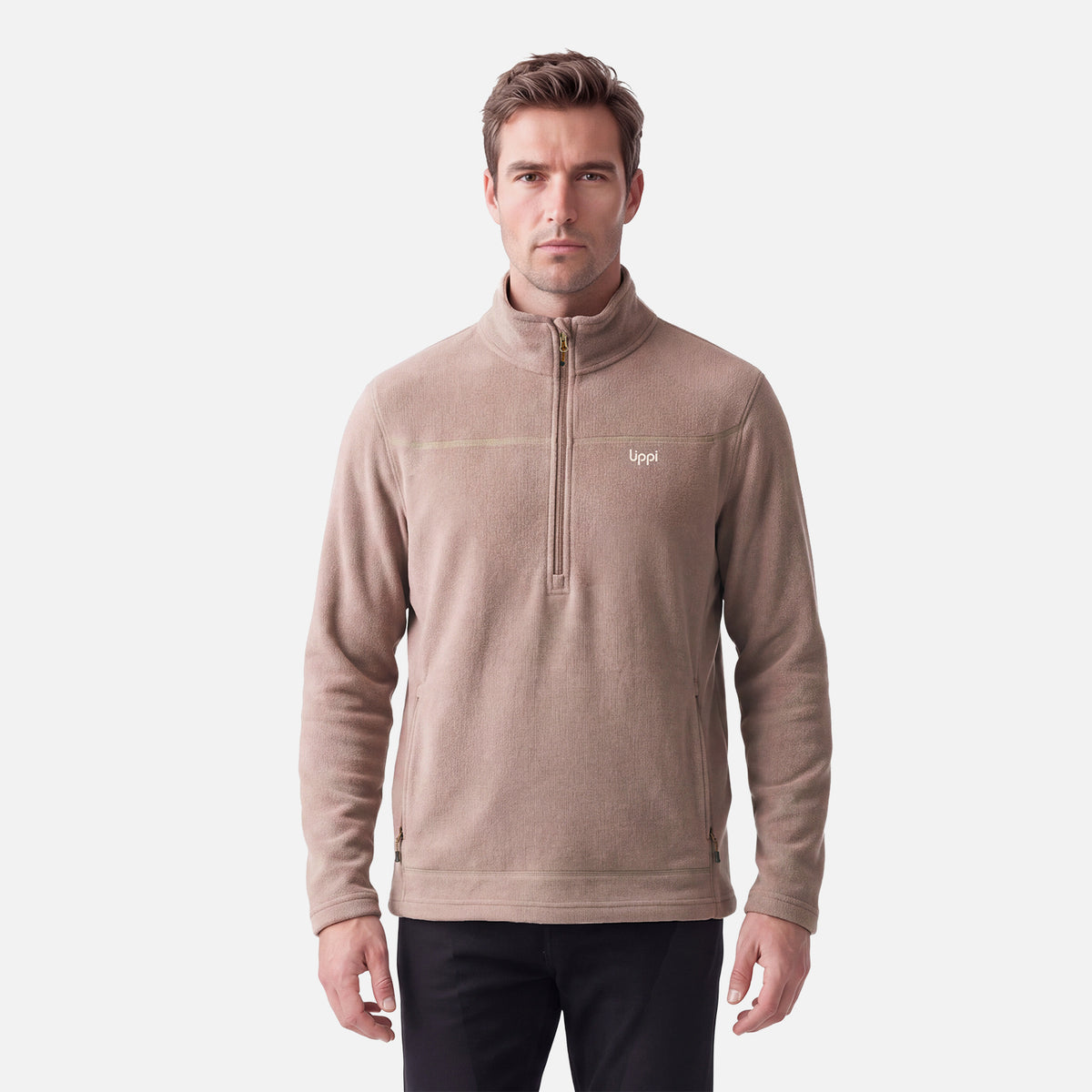 Polar Hombre Elemental Therm-Pro 1/4 Zip Canela Lippi