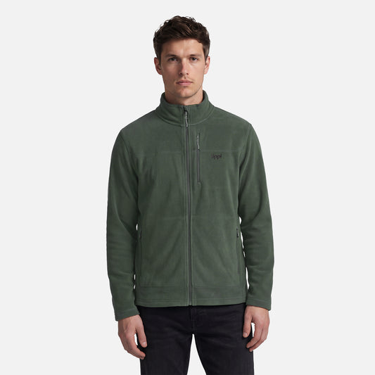 Polar Hombre Elemental Therm-Pro Full Zip Verde Militar Lippi