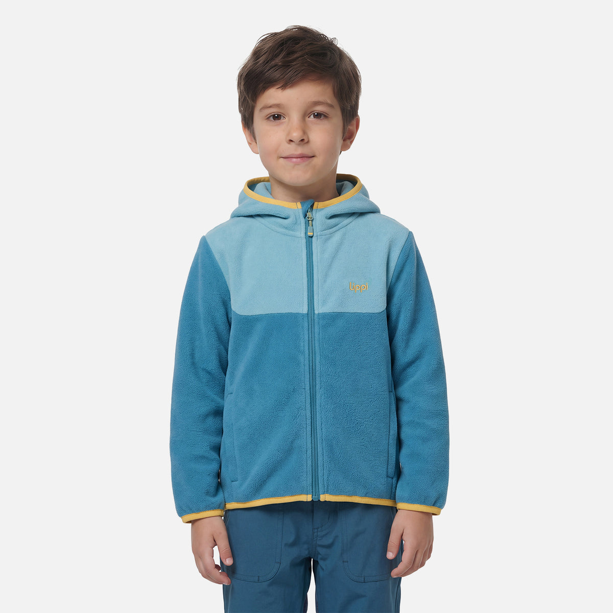 Polar Niño E-One Full Zip Hoody Petroleo Claro Lippi