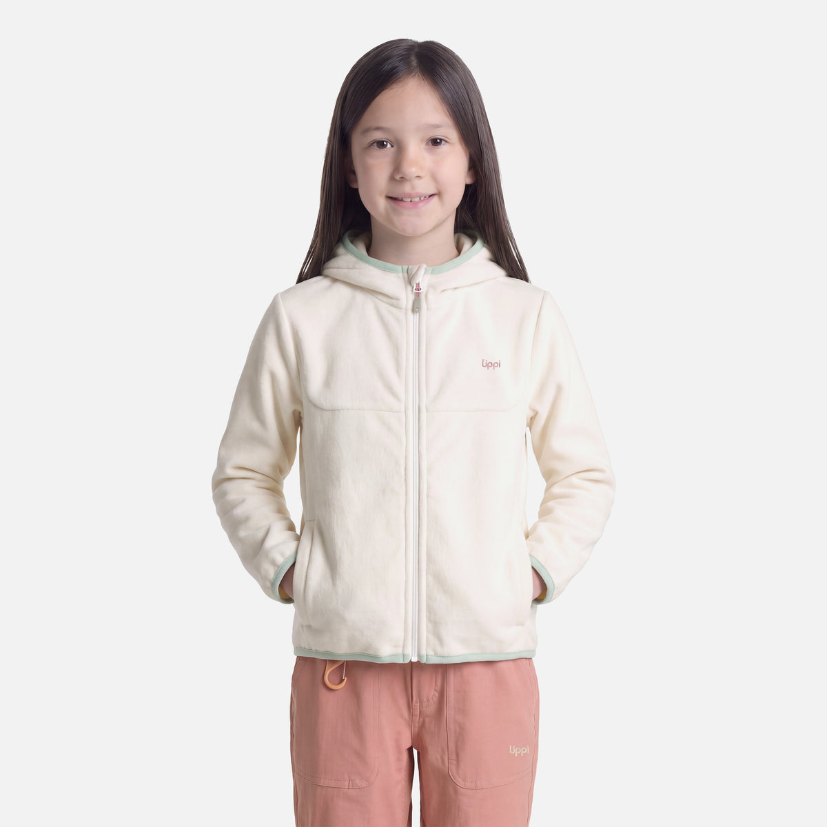 Polar Niña E-One Full Zip Hoody Crema Lippi