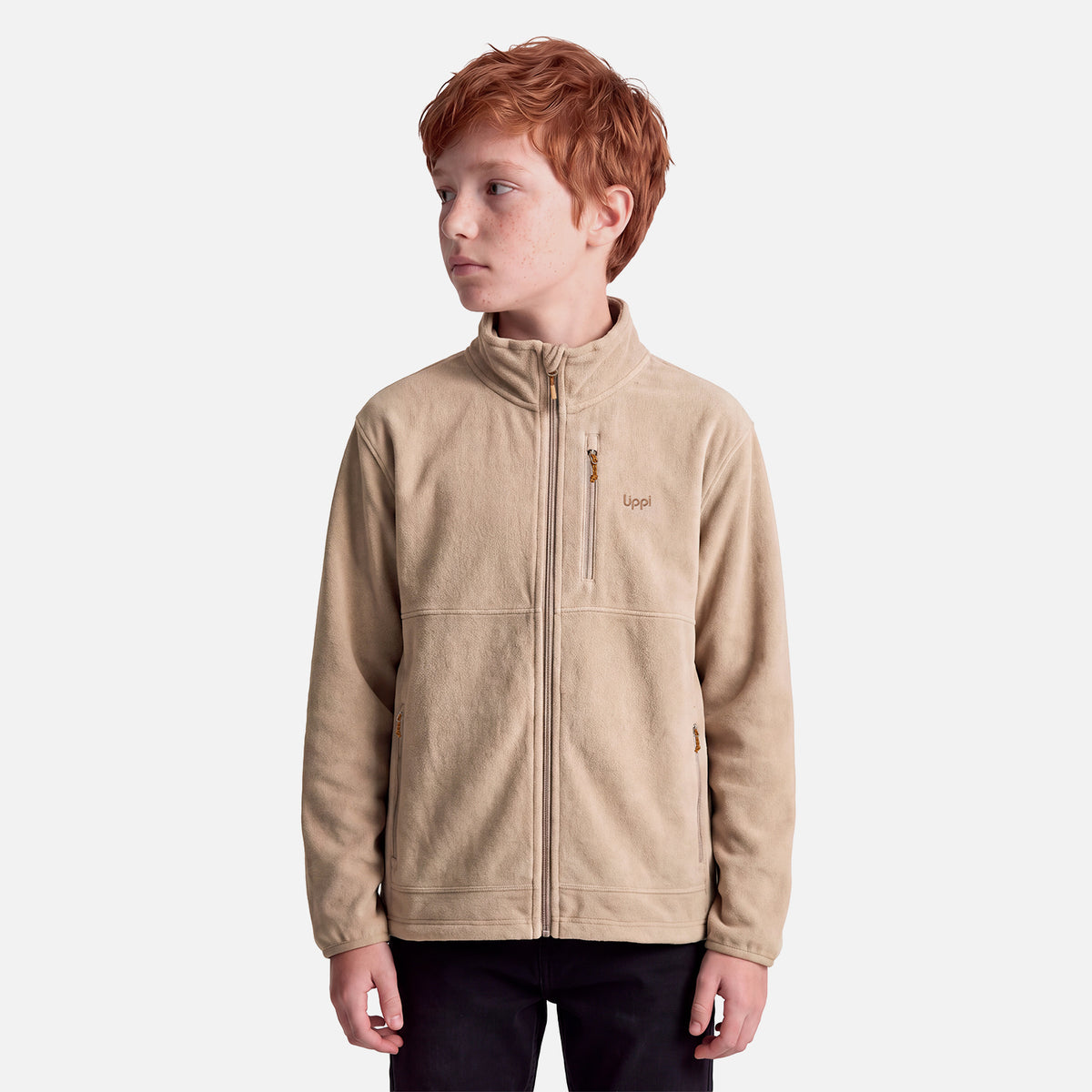 Polar Teen Boy E-One Therm-Pro Full Zip Canela Lippi