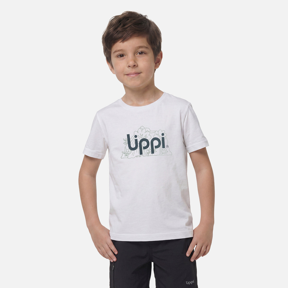 Polera Niño Ulmo T-Shirt Blanco Lippi