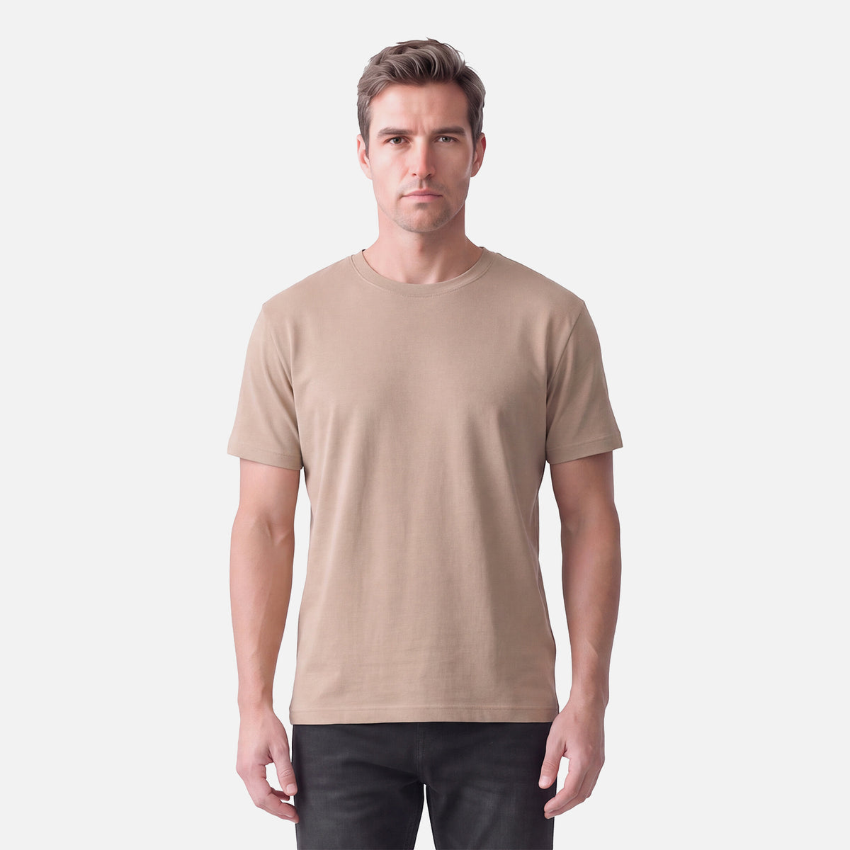 Polera Hombre Supima T-Shirt Canela Lippi