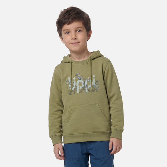 Polerón Niño Ulmo Hoody Sweatshirt Verde Lippi