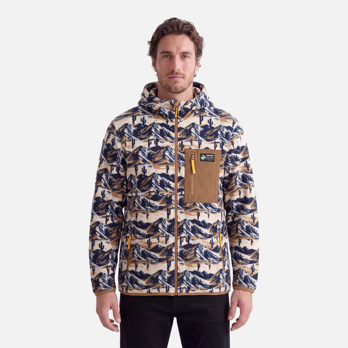 Polar Hombre Lenero Print Crema Haka Honu