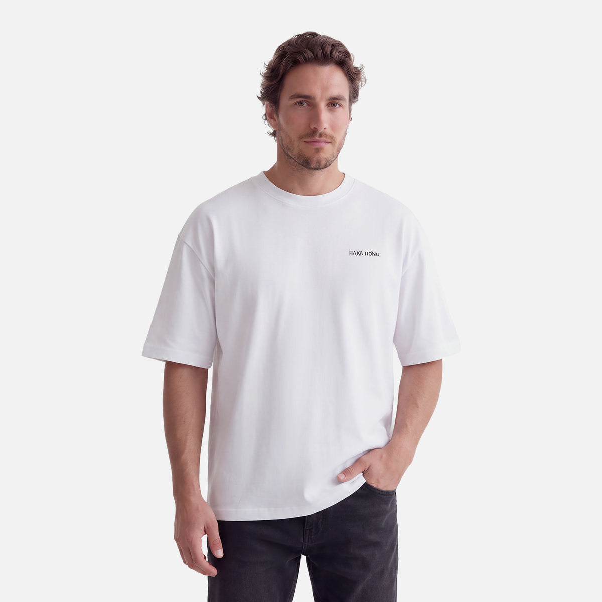 Polera Hombre Haka Blanco Haka Honu