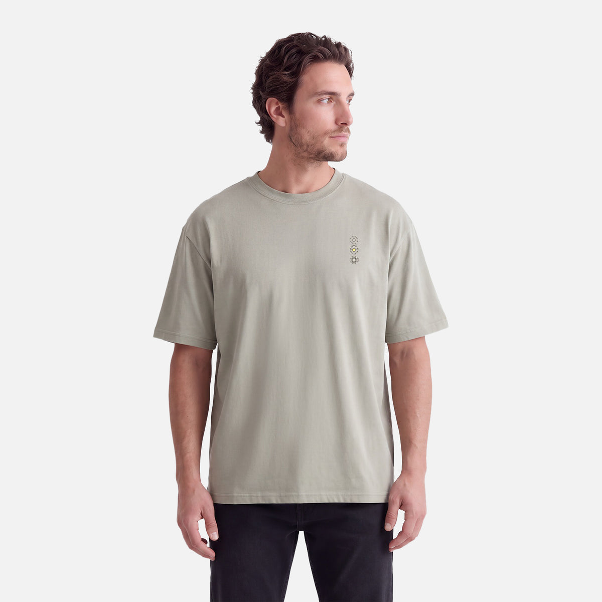 Polera Hombre Voy y Vuelvo Laurel Haka Honu