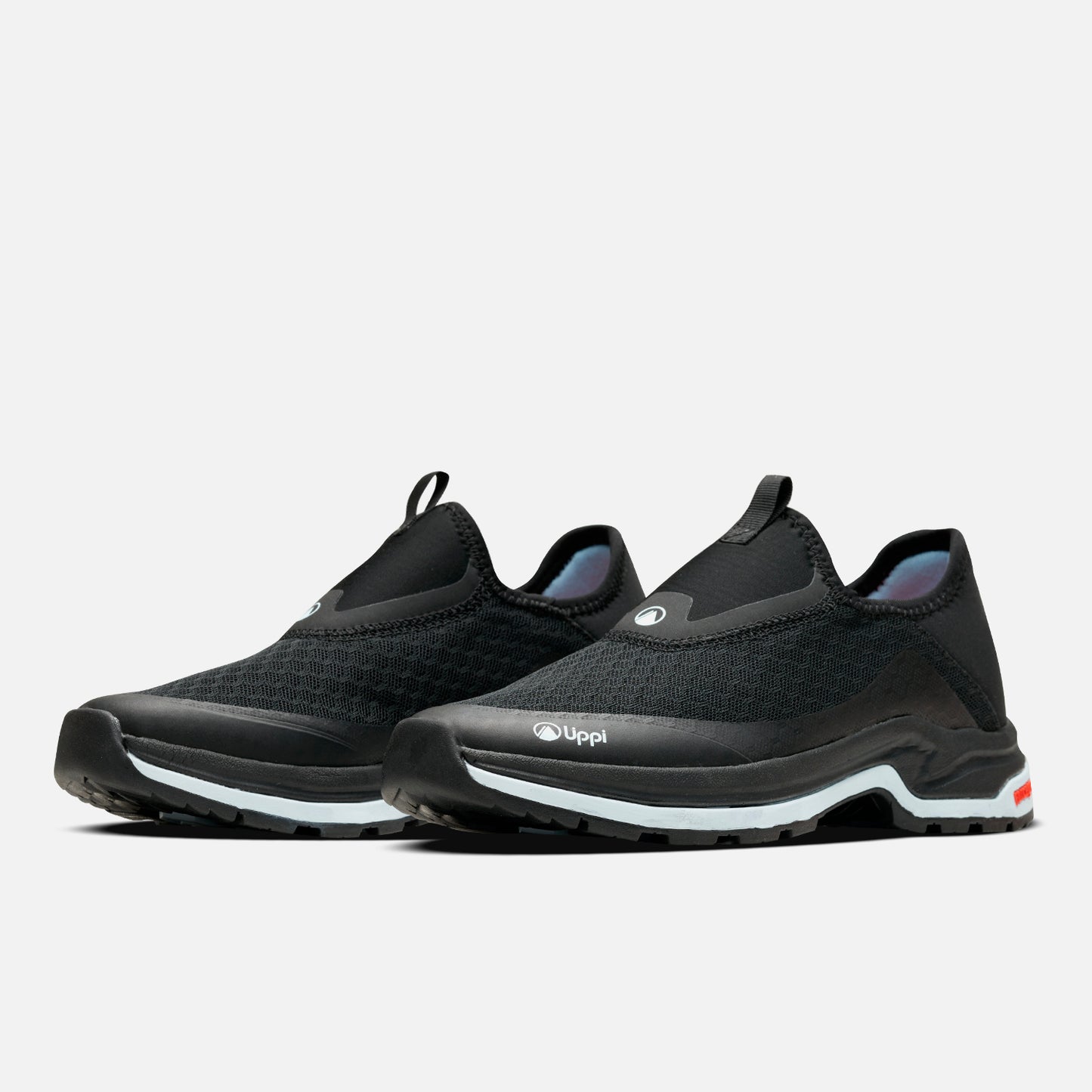 Zapatilla Mujer Panal III Negro / Celeste Lippi