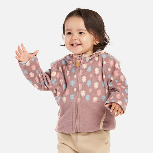 Chaqueta Baby Girl Poofy Sweatshirt Rosa Claro Lippi