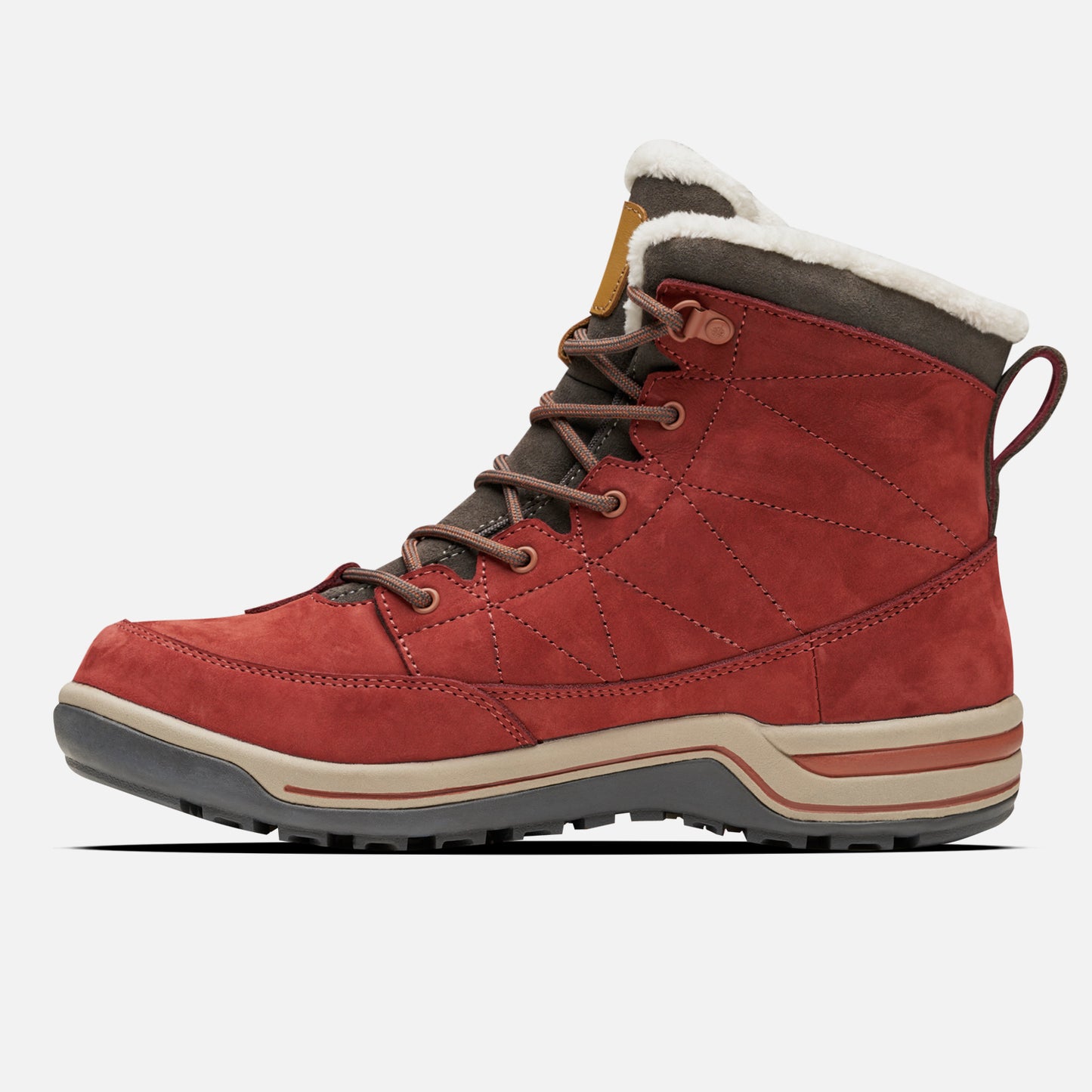 Bota Mujer  Native Mid II Vino Grafito Lippi