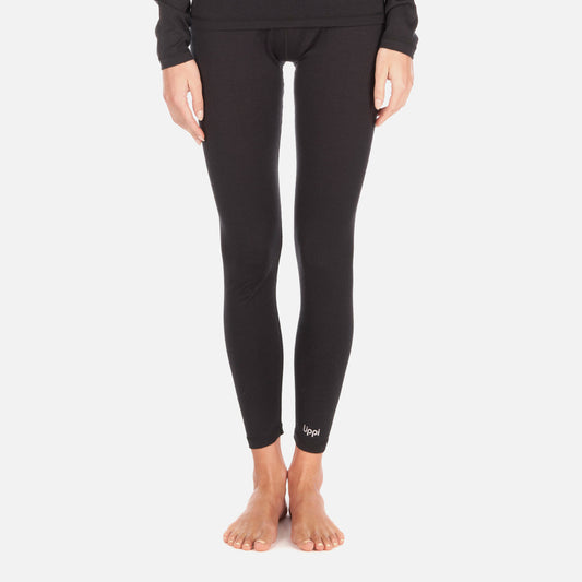 Primera Capa Mujer Skintec Merino Bottom Negro Lippi