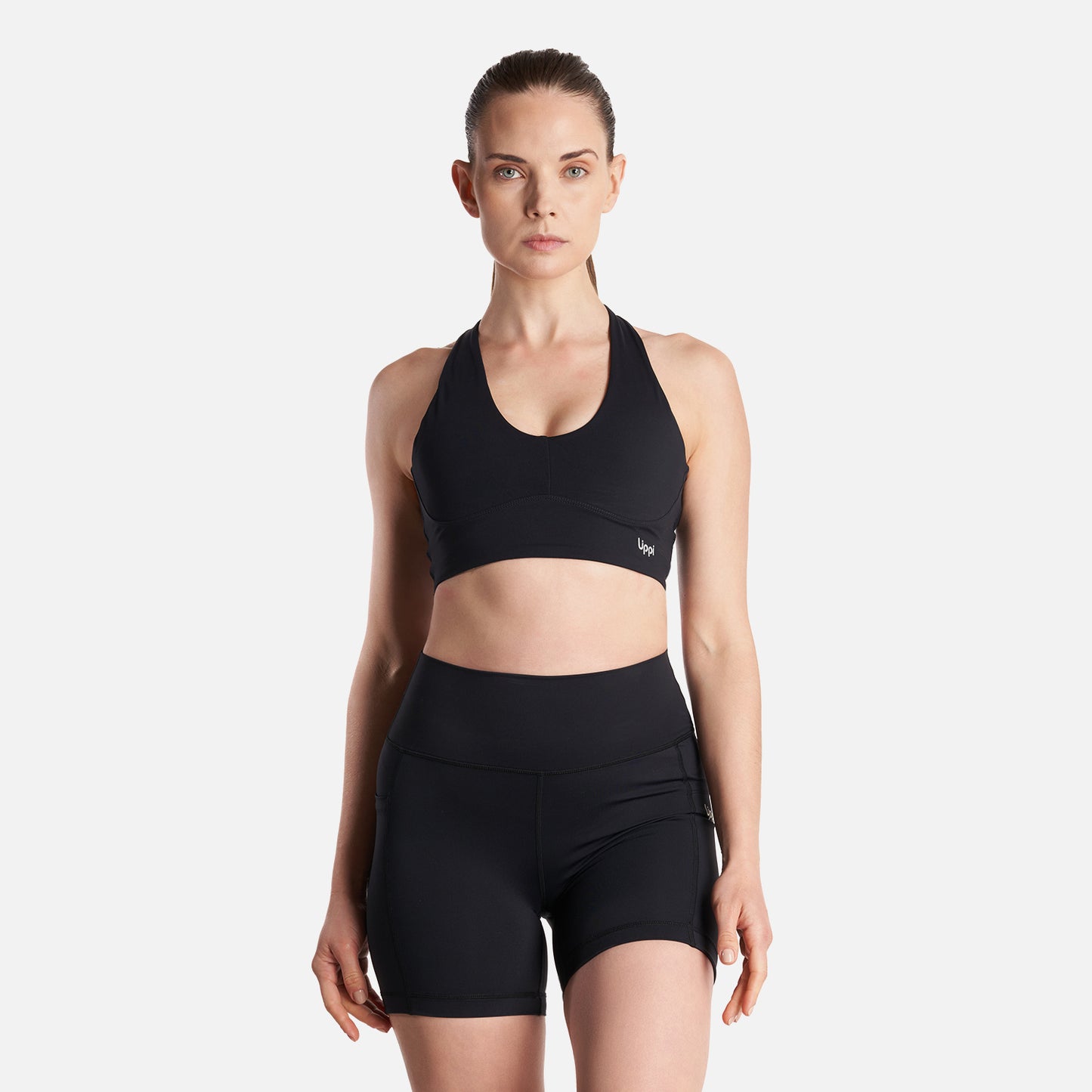 Peto Mujer  Workout High Bra Negro Lippi
