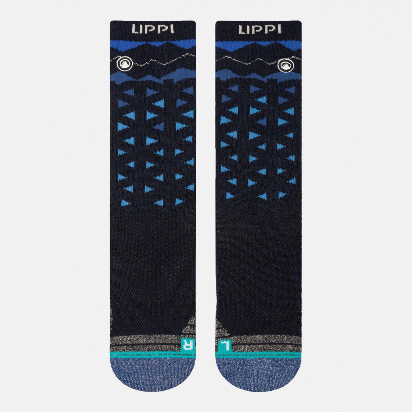 Calcetín Hombre Trekking Warm Socks Azul Marino Melange Lippi