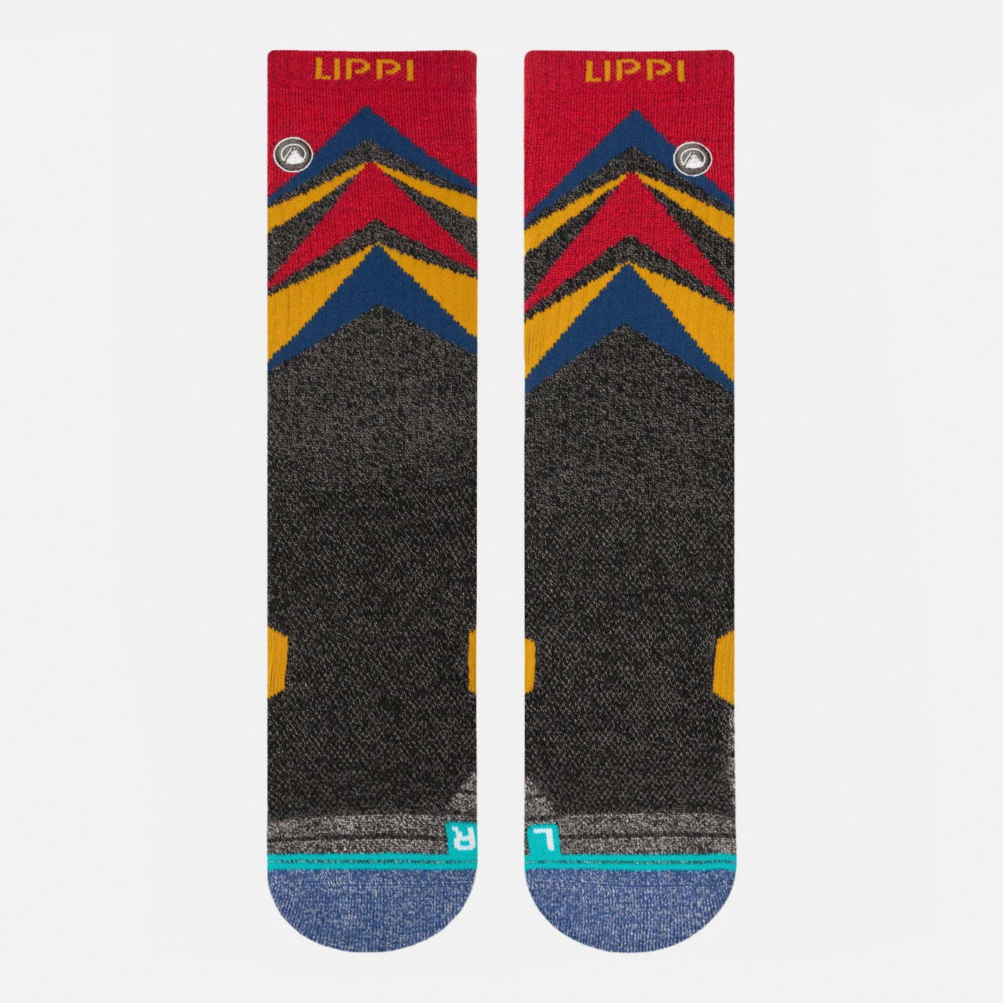 Calcetín Hombre Trekking Warm Socks Rojo Melange Lippi