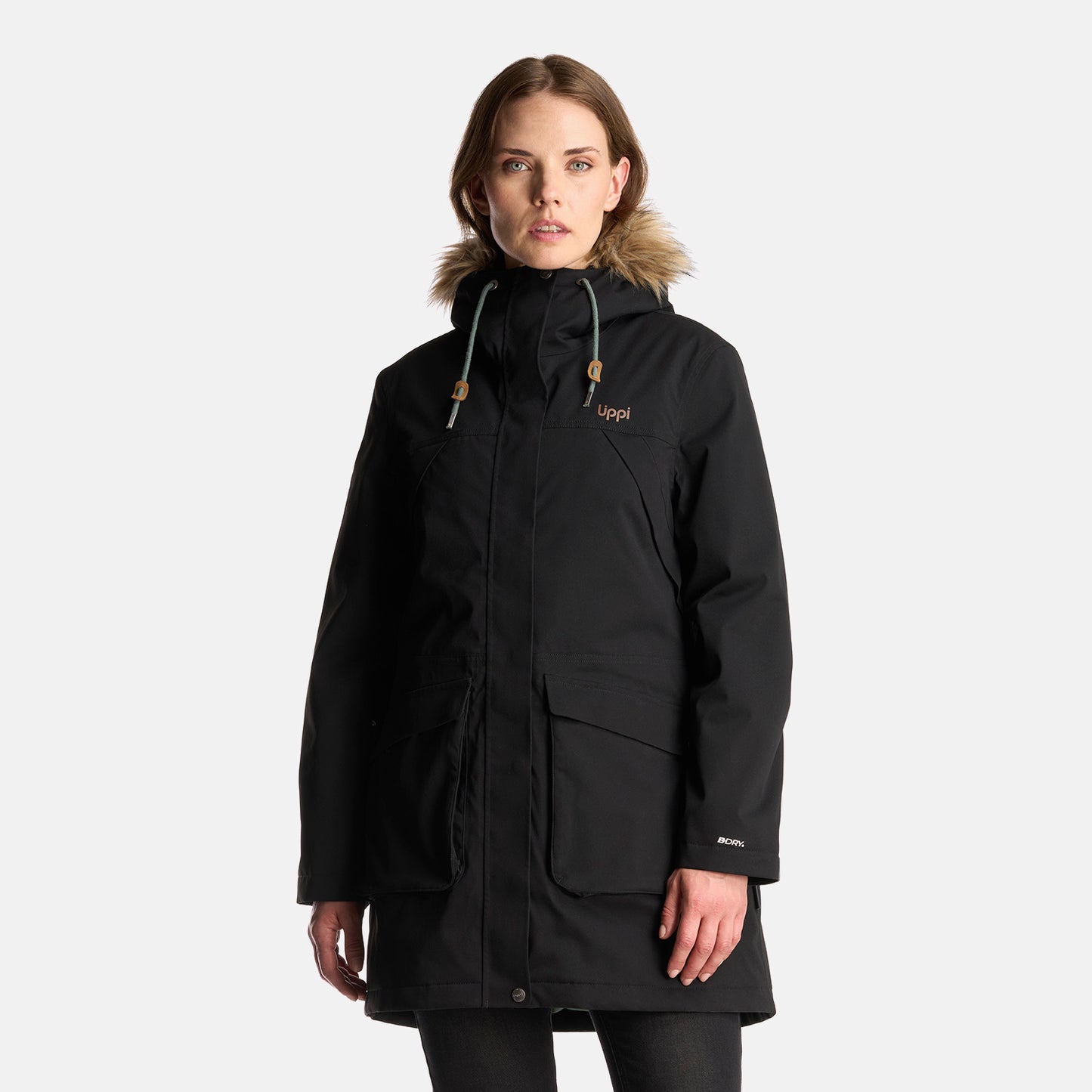 Chaqueta Mujer Day Break B-Dry Jacket Negro Negro Lippi