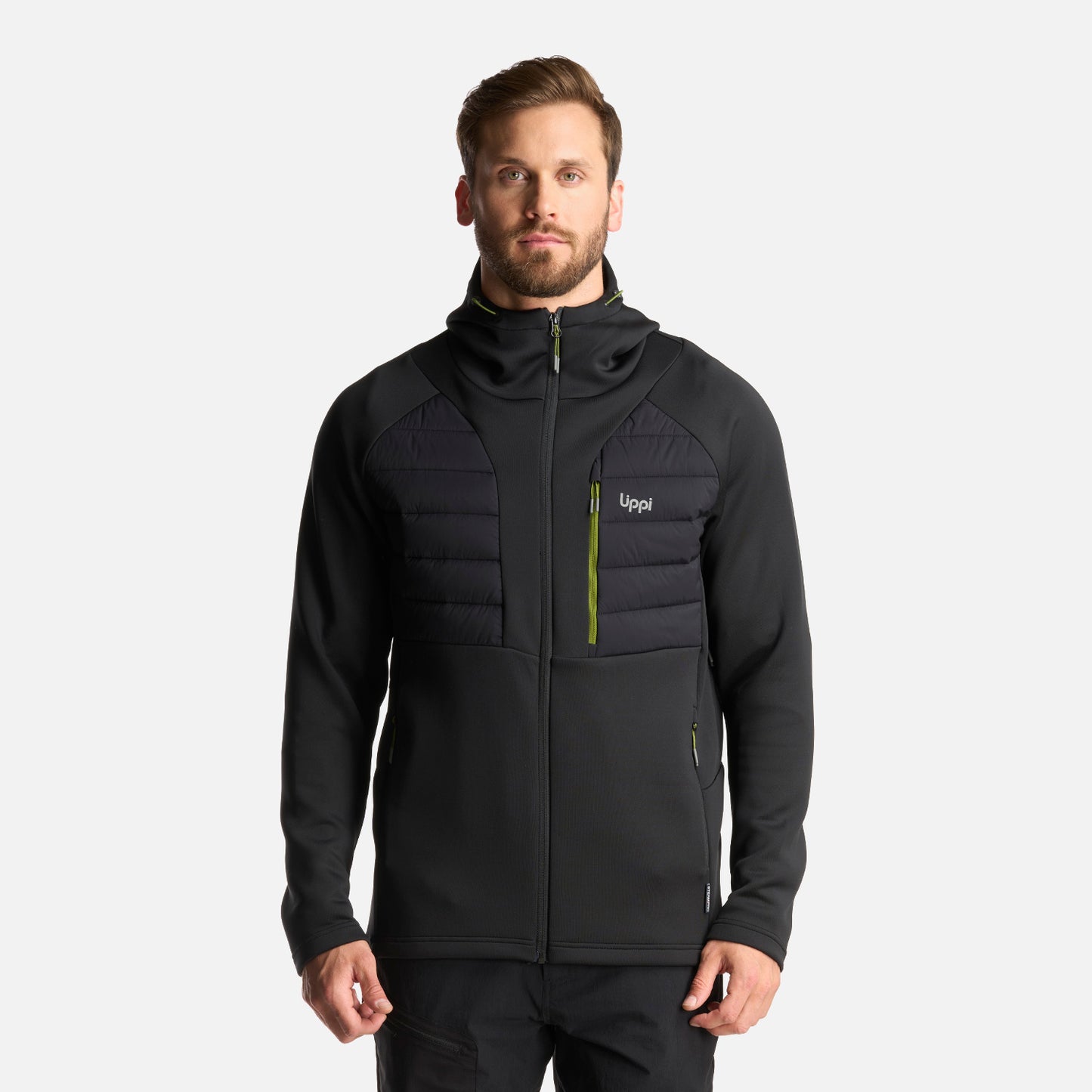 Chaqueta Hombre ColdMove WindBreaker SteamPro Hoody Jacket Negro Lippi