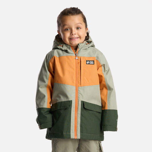 Chaqueta Niño Mini Yak Verde Claro Haka Honu