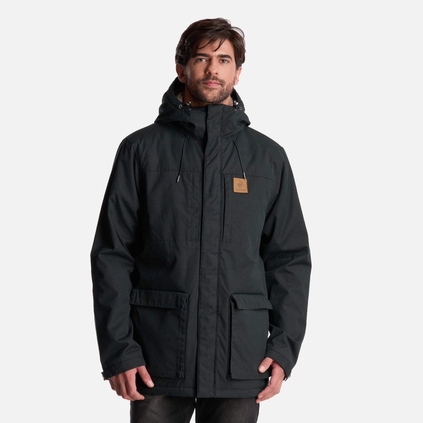 Chaqueta Hombre Valle Invernal Negro Haka Honu