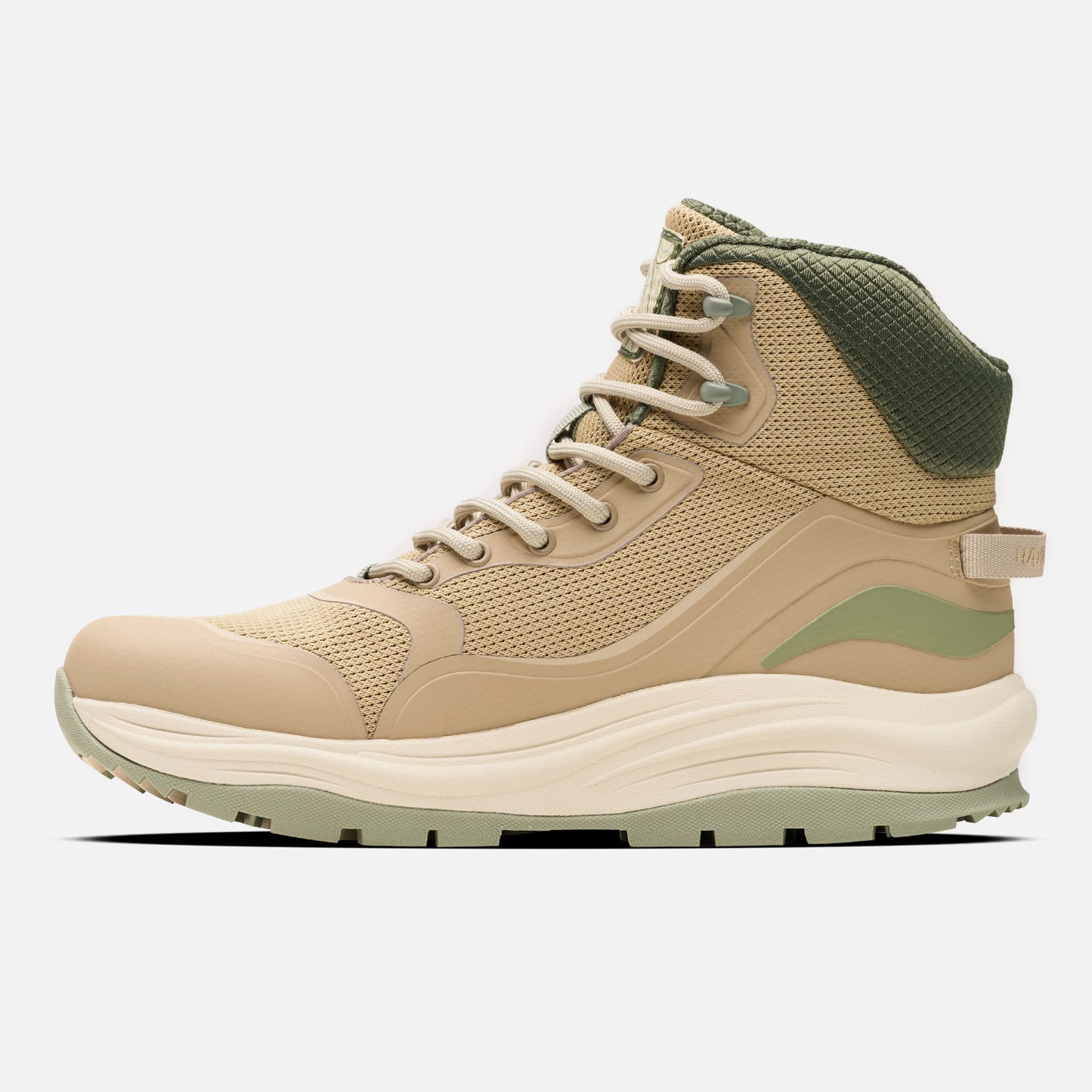 Botín Mujer Nomade Alta Beige Haka Honu