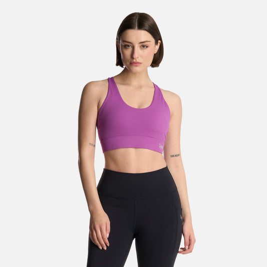 Peto Mujer Queens Classic Bra Morado Lippi