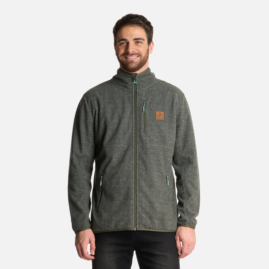 Polerón Hombre Tokerau Pro Verde Militar Haka Honu
