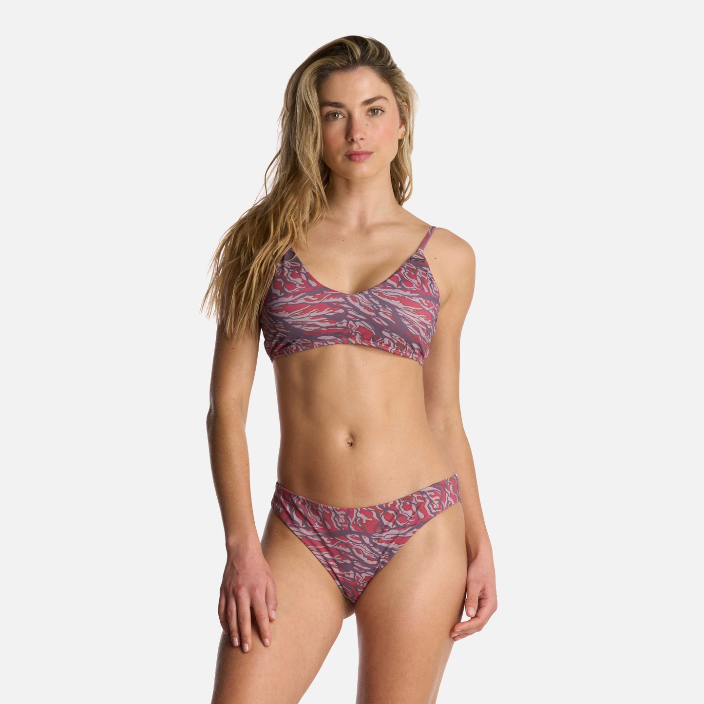 Traje de Baño Mujer Tuga Print Morado Haka Honu