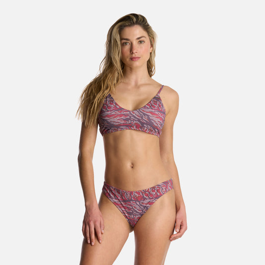 Traje de Baño Mujer Tuga Print Morado Haka Honu