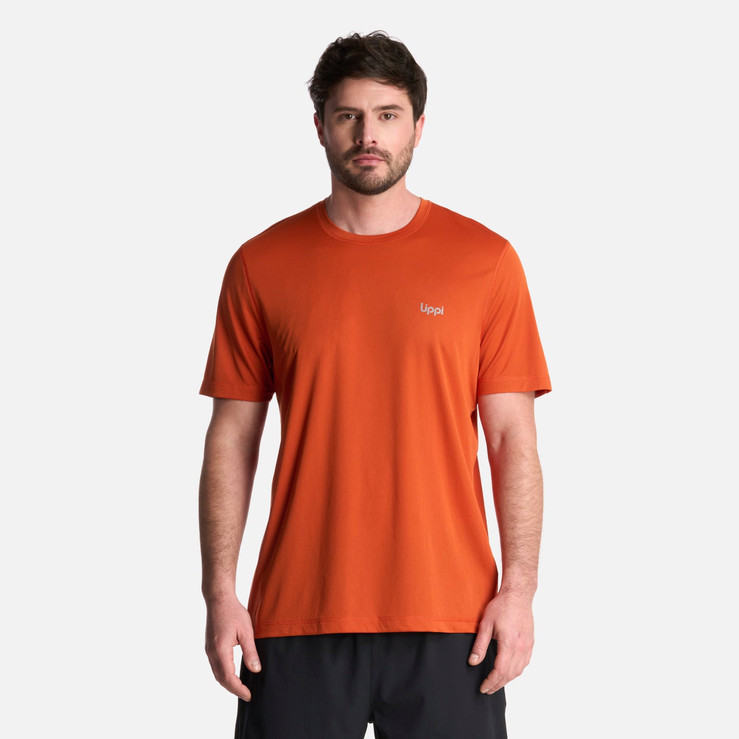 Polera Hombre Core Q-Dry T-Shirt Anaranjado Lippi