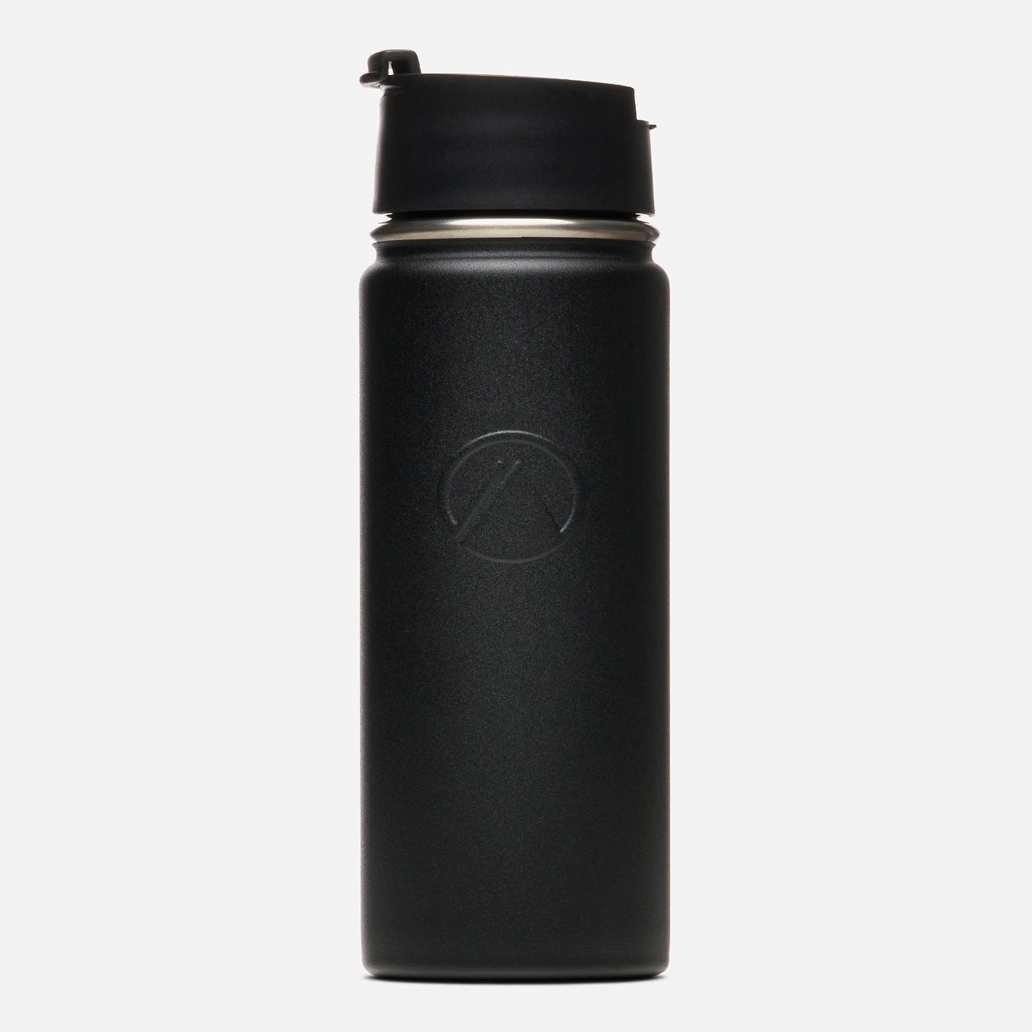 Botella Light Steel Hot Top Bottle 550 ML Negro Lippi