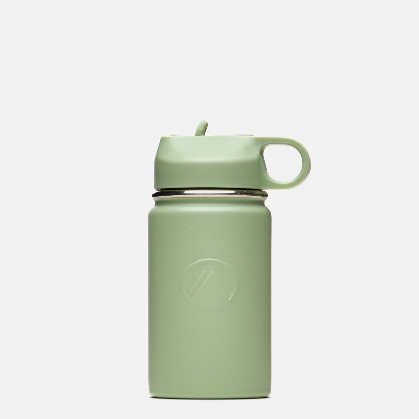 Botella Light Steel Sport Kids 350 ML Verde Lippi