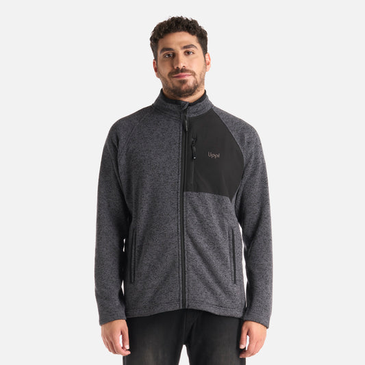 Polar Hombre Coronado Blend-Pro Jacket Melange Negro Lippi