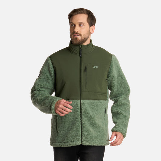 Polar Hombre Glaciar Sherpa-Pro Jacket Jade Oscuro Lippi