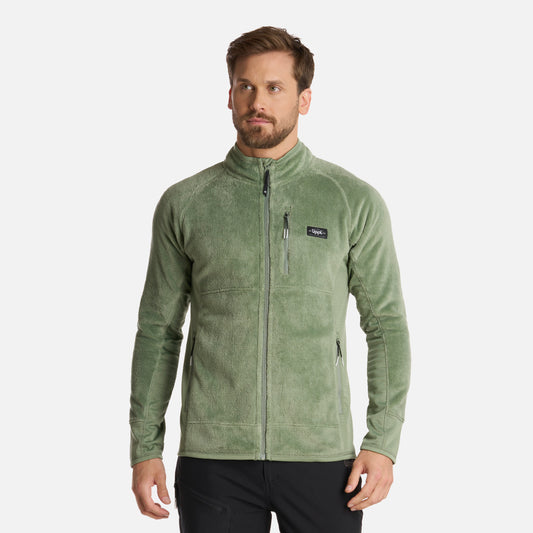Polar Hombre Numan Shaggy-Pro Jacket Jade Oscuro Lippi