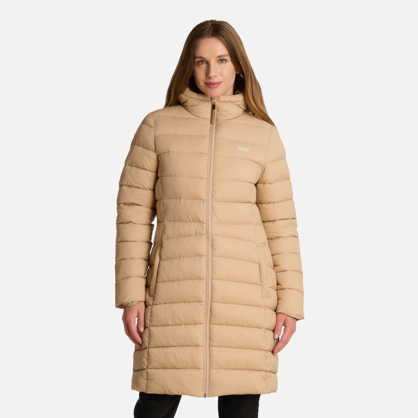 Chaqueta Mujer Warm Day Steam-pro Hoody Jacket Caqui Lippi